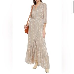 NWT ba&sh Pisy Dress in Ecru